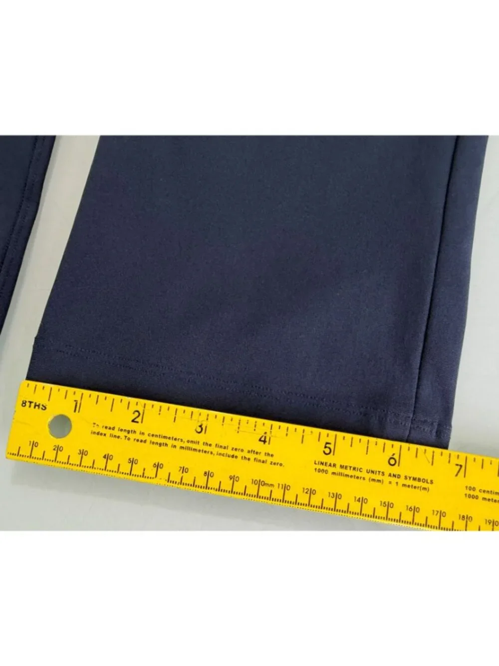 Lululemon ABC Pants Mens 29X30 Classic-Fit Trouser Warpstreme Navy Blue